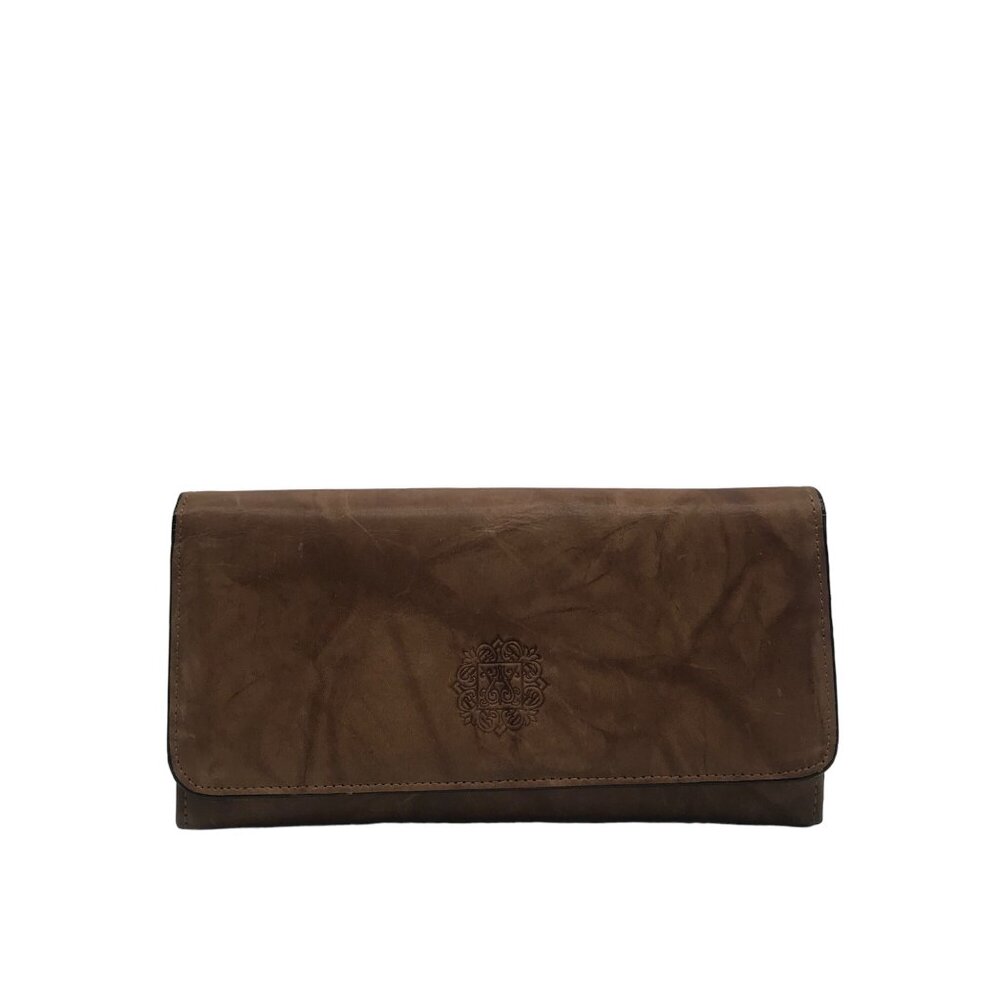Princess Gardner Vintage Brown Leather Wallet
